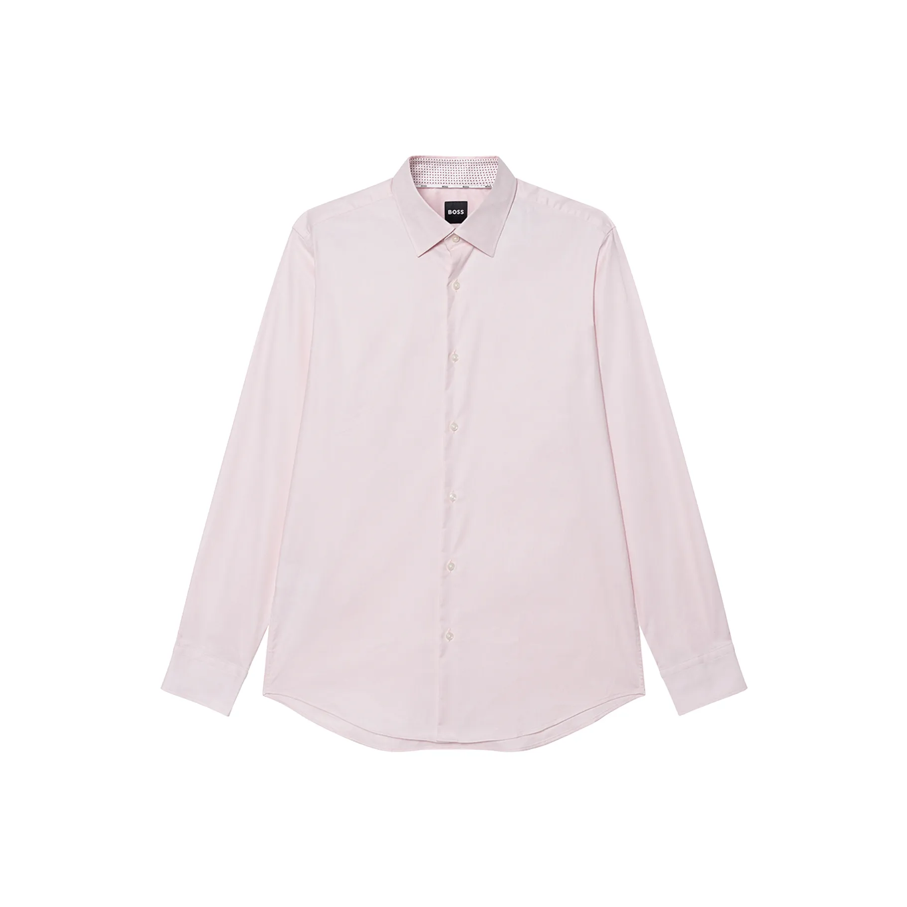 Hugo Boss Рубашка Мужская Светло-Розовая