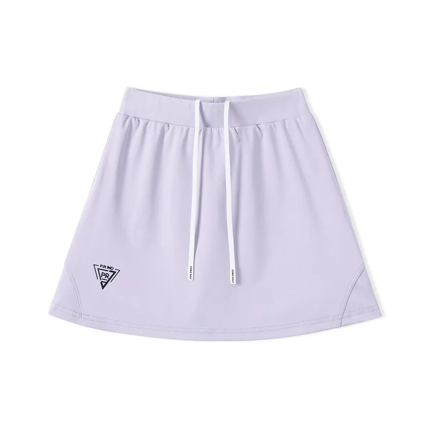 P.R IND Повседневные короткие юбки Женские Lilac