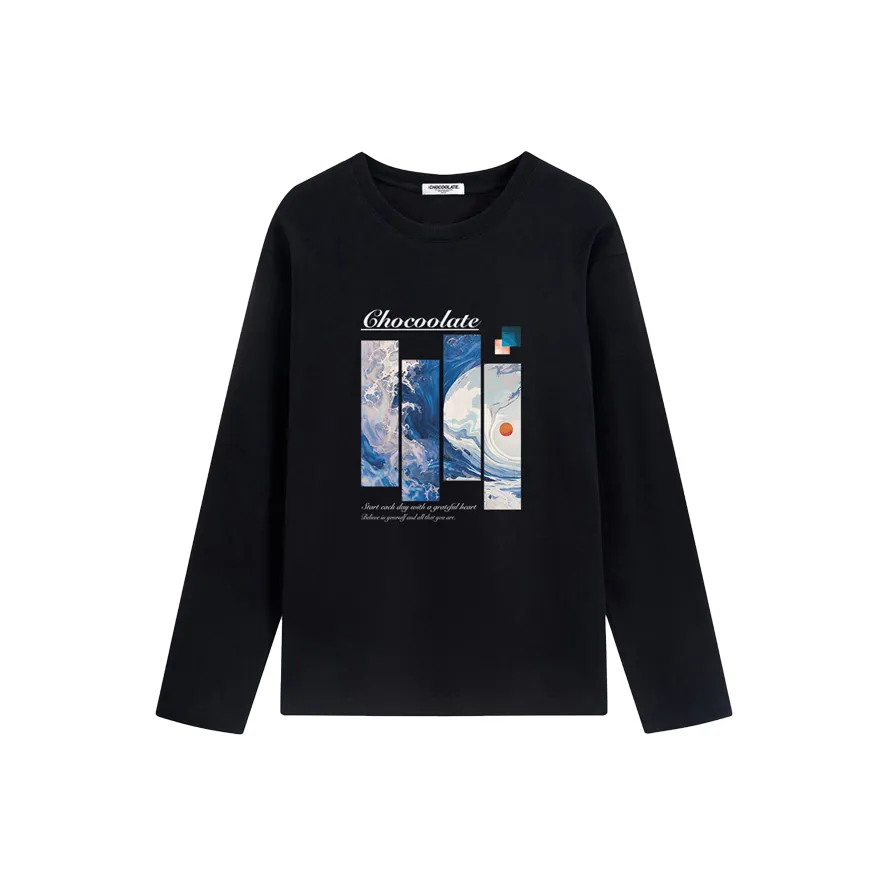 CHOCOOLATE Длинный рукав T-рубашка унисекс