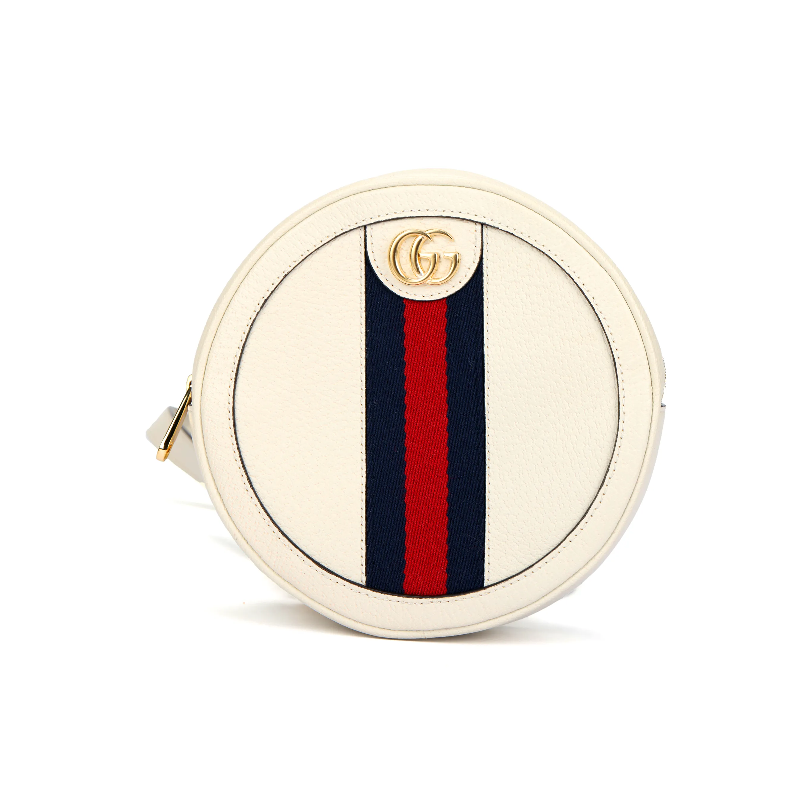 GUCCI Ophidia Fabric Backpack Mini Women's White