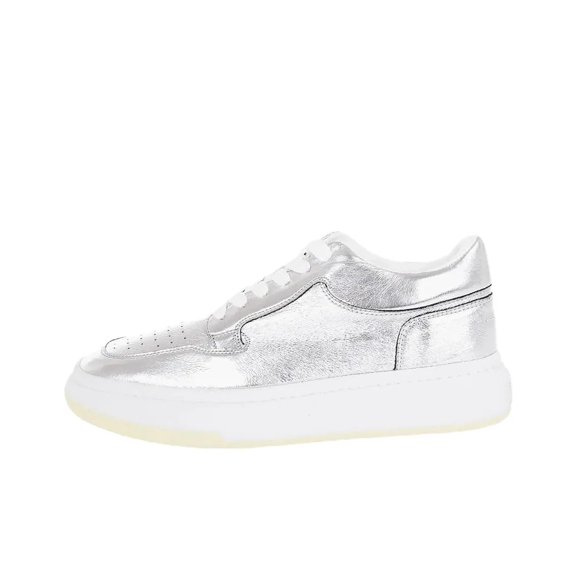 Maison Margiela Low top Skateboard Shoes Women's Silver