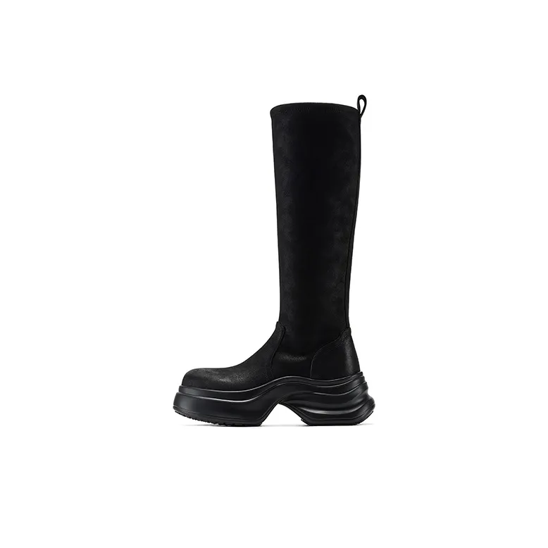 GG CC визуально увеличивает рост похудение колено высокие сапоги женские