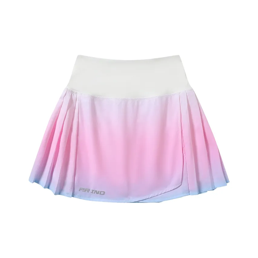 P.R IND Повседневные короткие юбки Женские Облако Вишневый цветок Синий