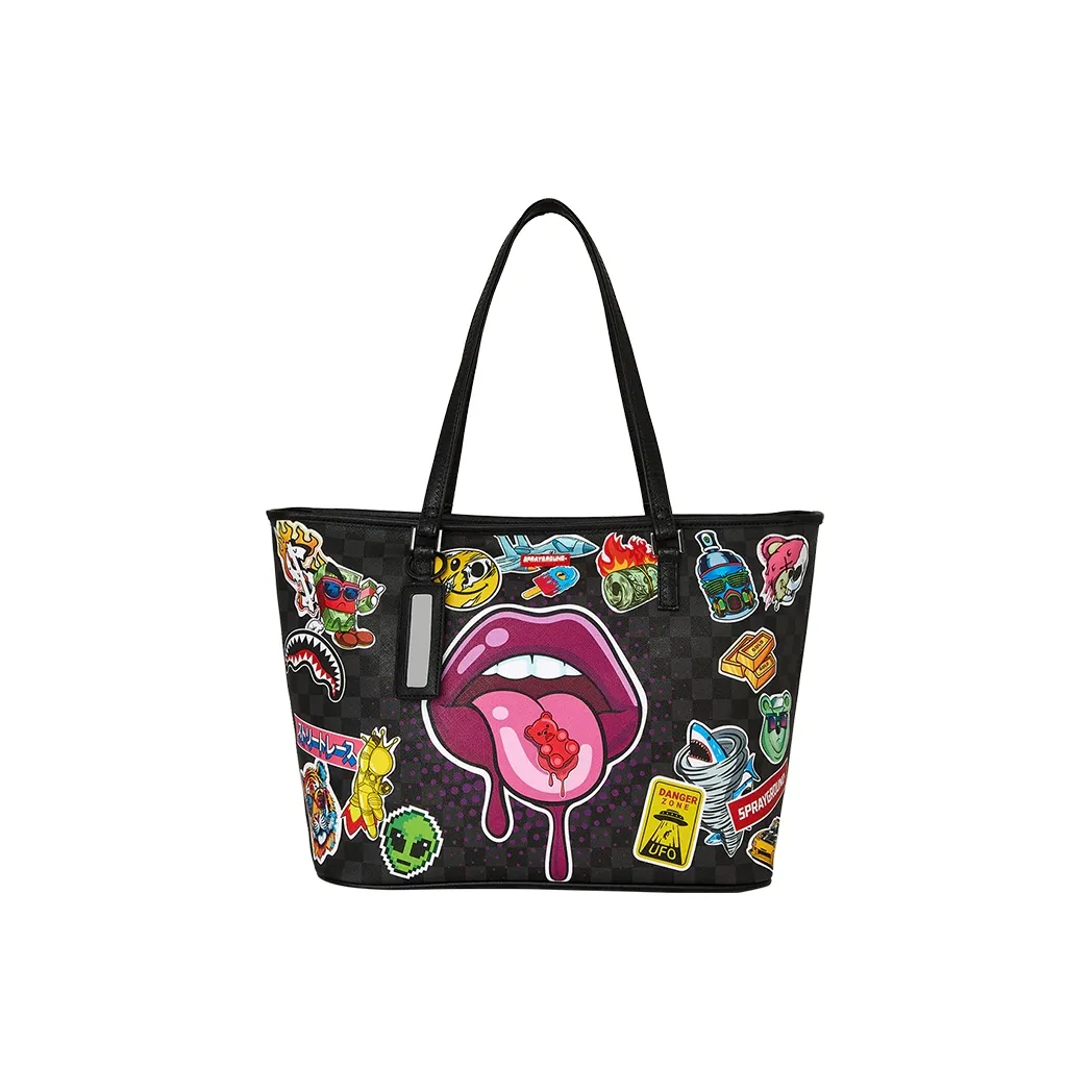 SPRAYGROUND PVC Сумка Сумка через плечо Стандартная Унисекс Многоцветная