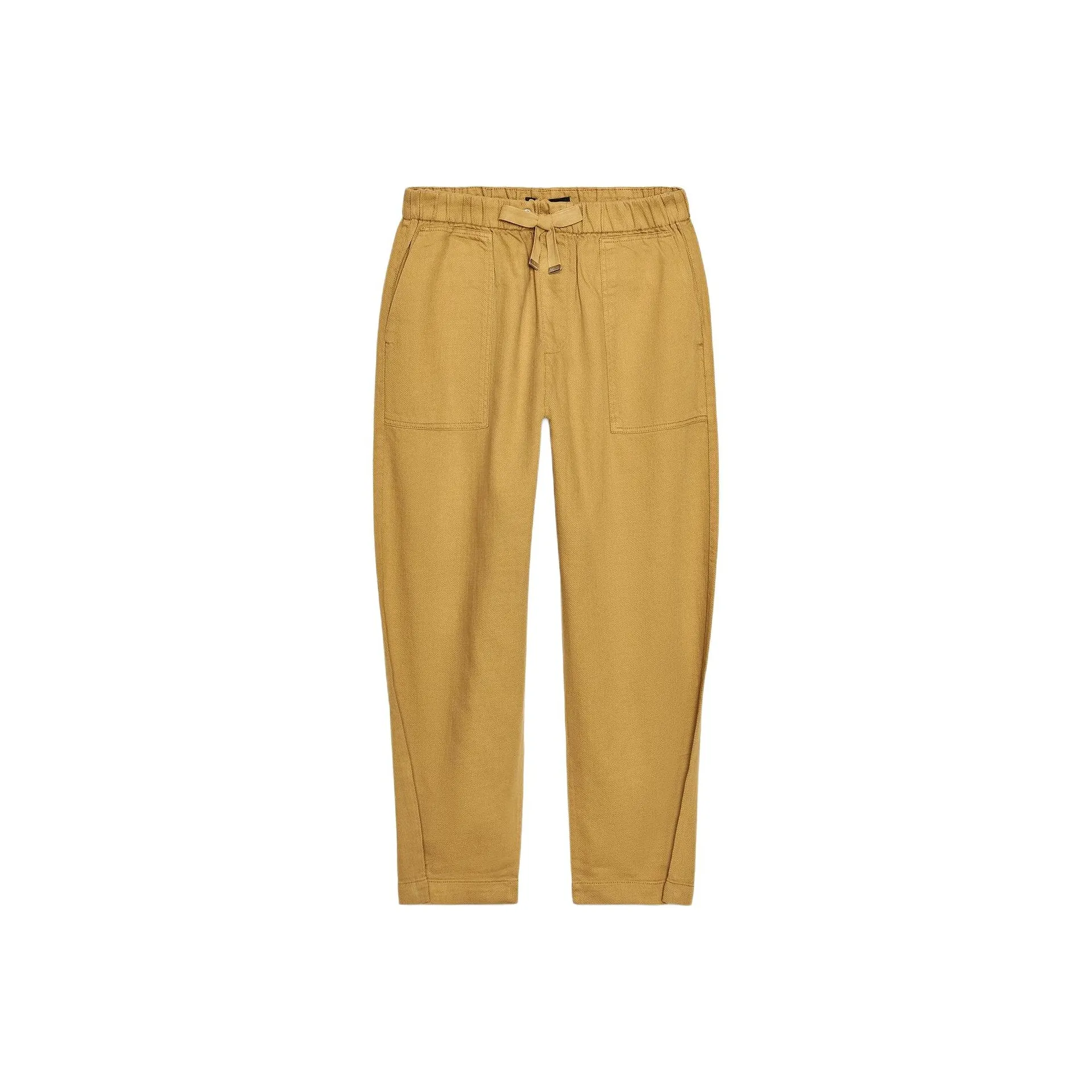 ZARA Горчичный цвет Женские Повседневные Брюки