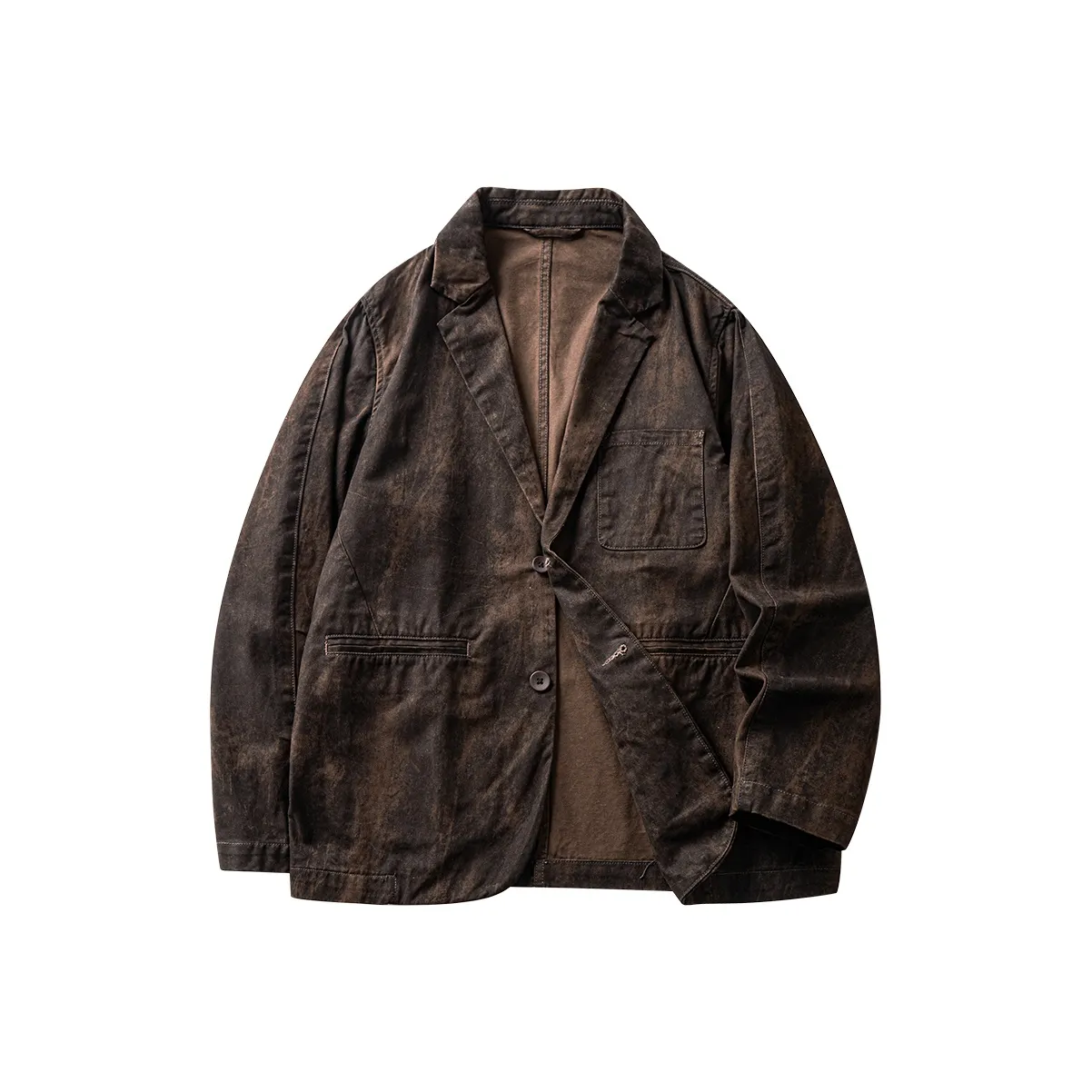 HZWH Коричневый Мужской Деловой костюм