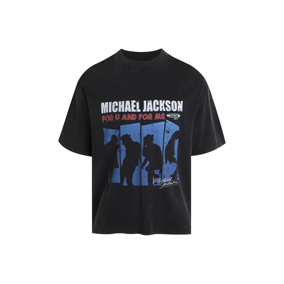 DOGANSON Выстиранный Черный Унисекс T-рубашки