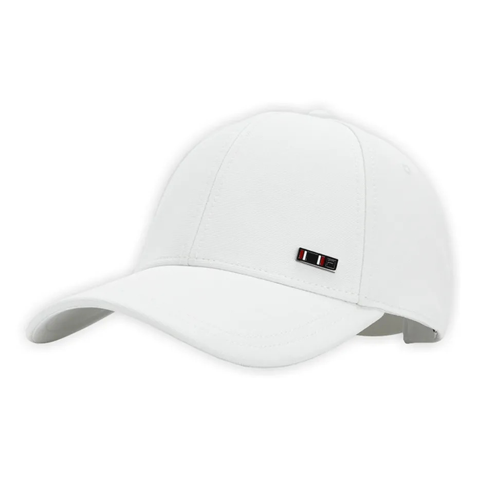 FILA Белая Полиэстеровая Кепка Унисекс Steam Белый