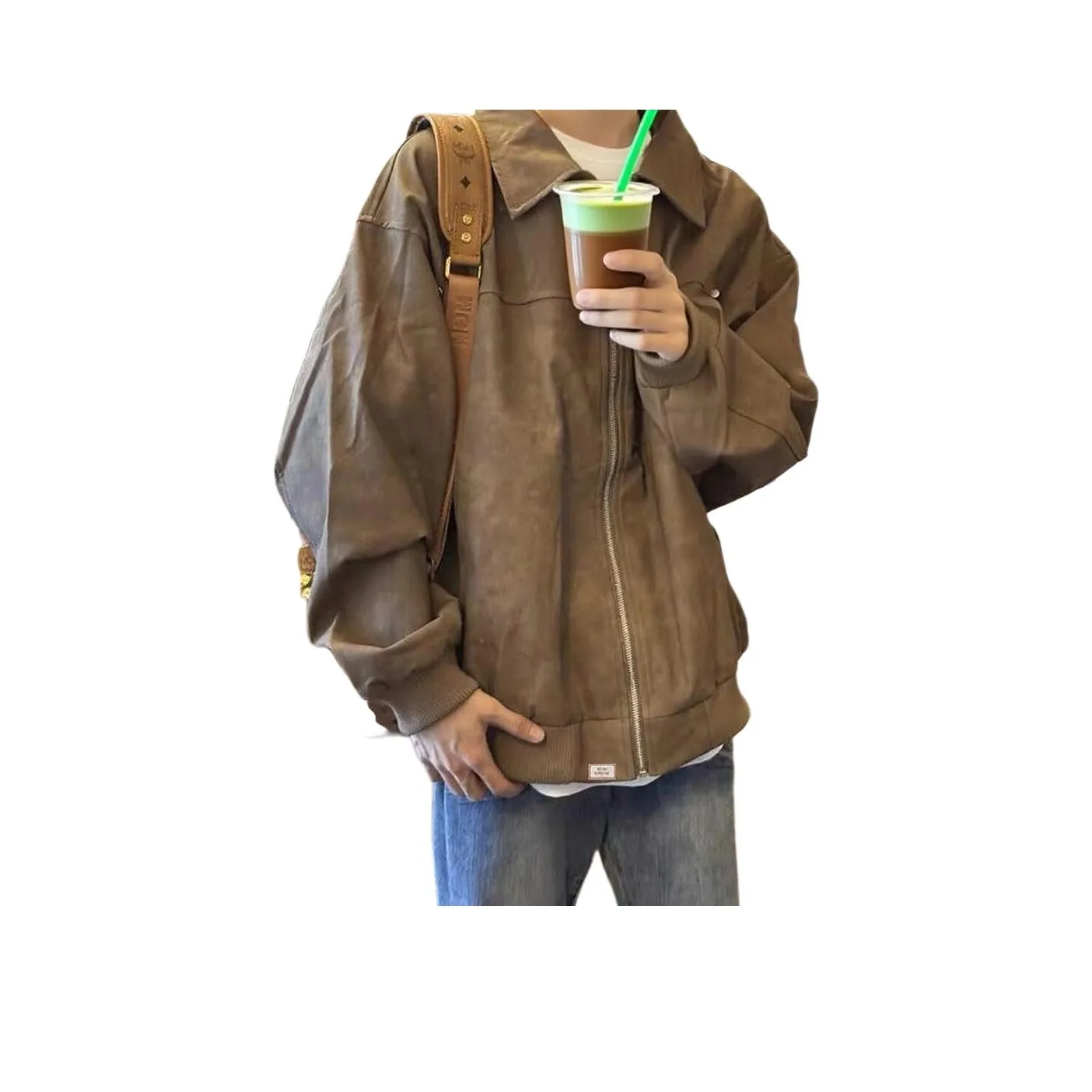 Nordic Raiders Кожа Куртка Унисекс