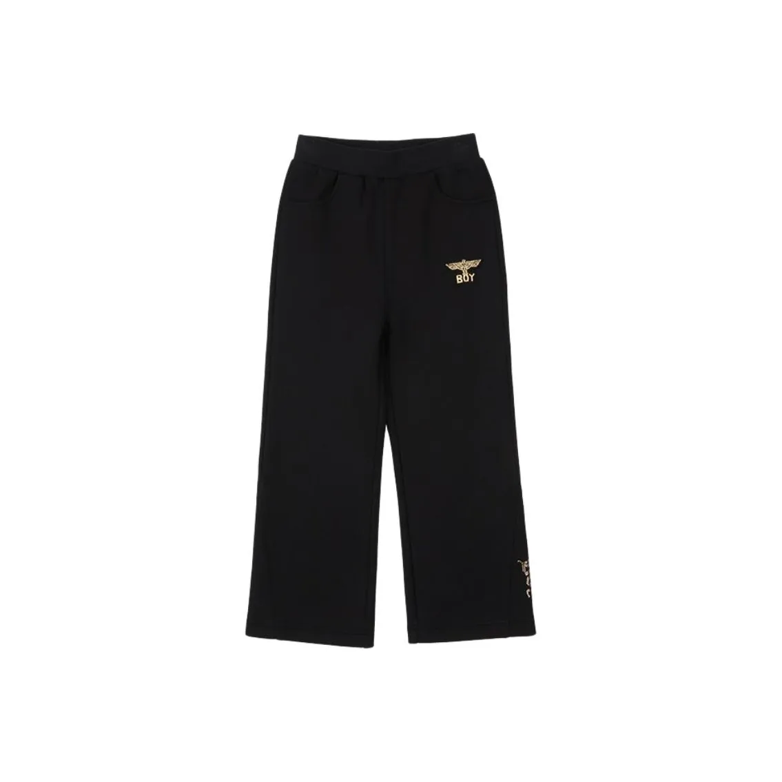 BOY JUNIOR Черные Kids Брюки