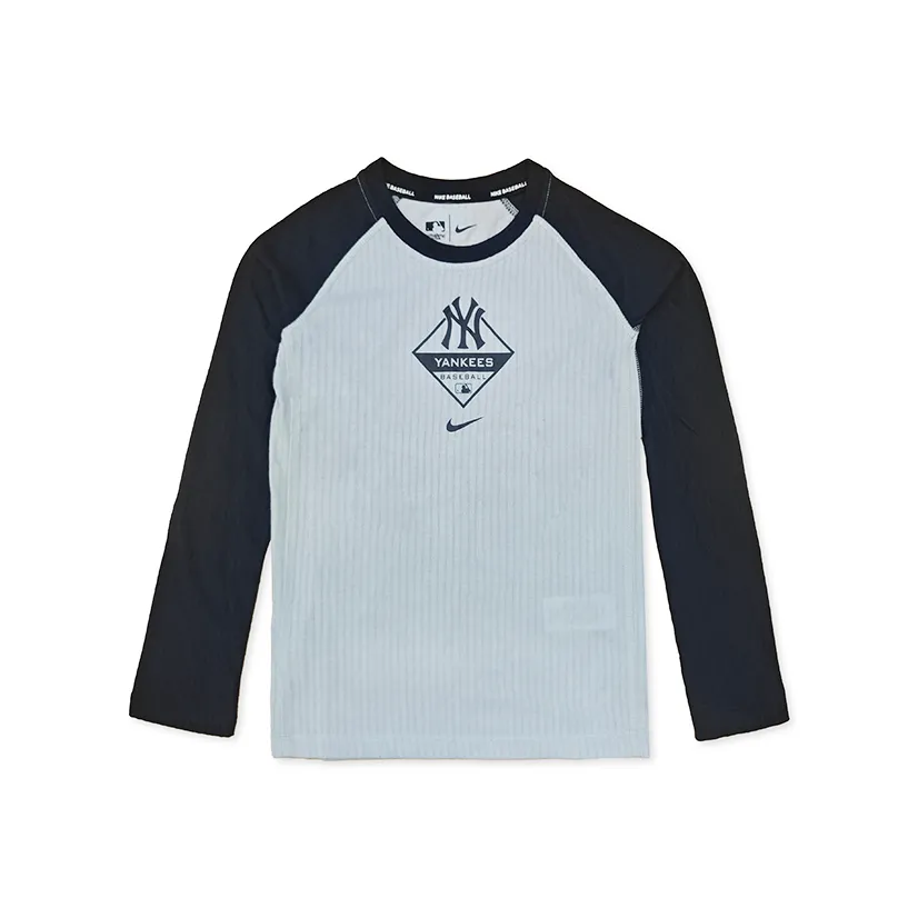Nike MLB New York Yankees Дышащий Удобный Модный Универсальный Светло-серый Для детей от 3 до 7 лет