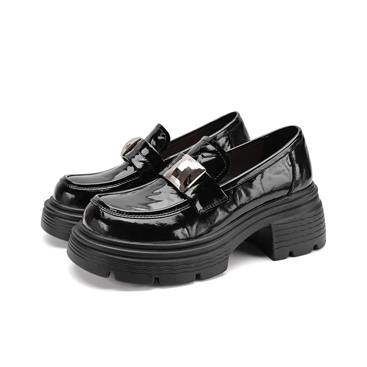 safiya Лоферы Черные Женские