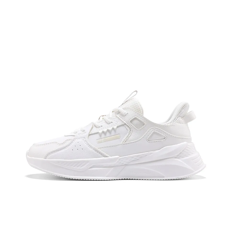 361° Амортизация Дышащий Легкий Низкий Топ Повседневная Обувь Женская Перьевая Белый