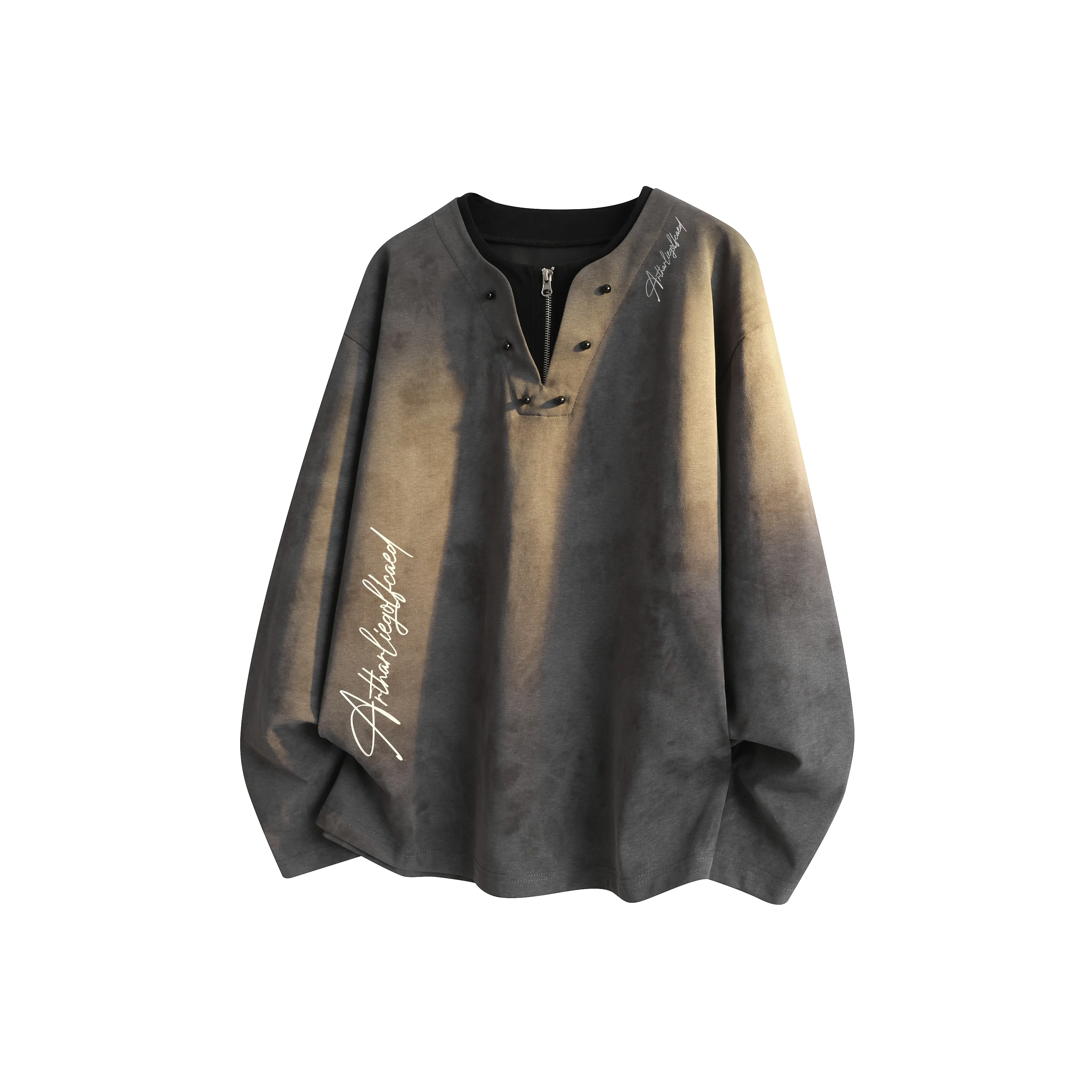 CHARLIE GOLF Длинный рукав Т-рубашка Унисекс