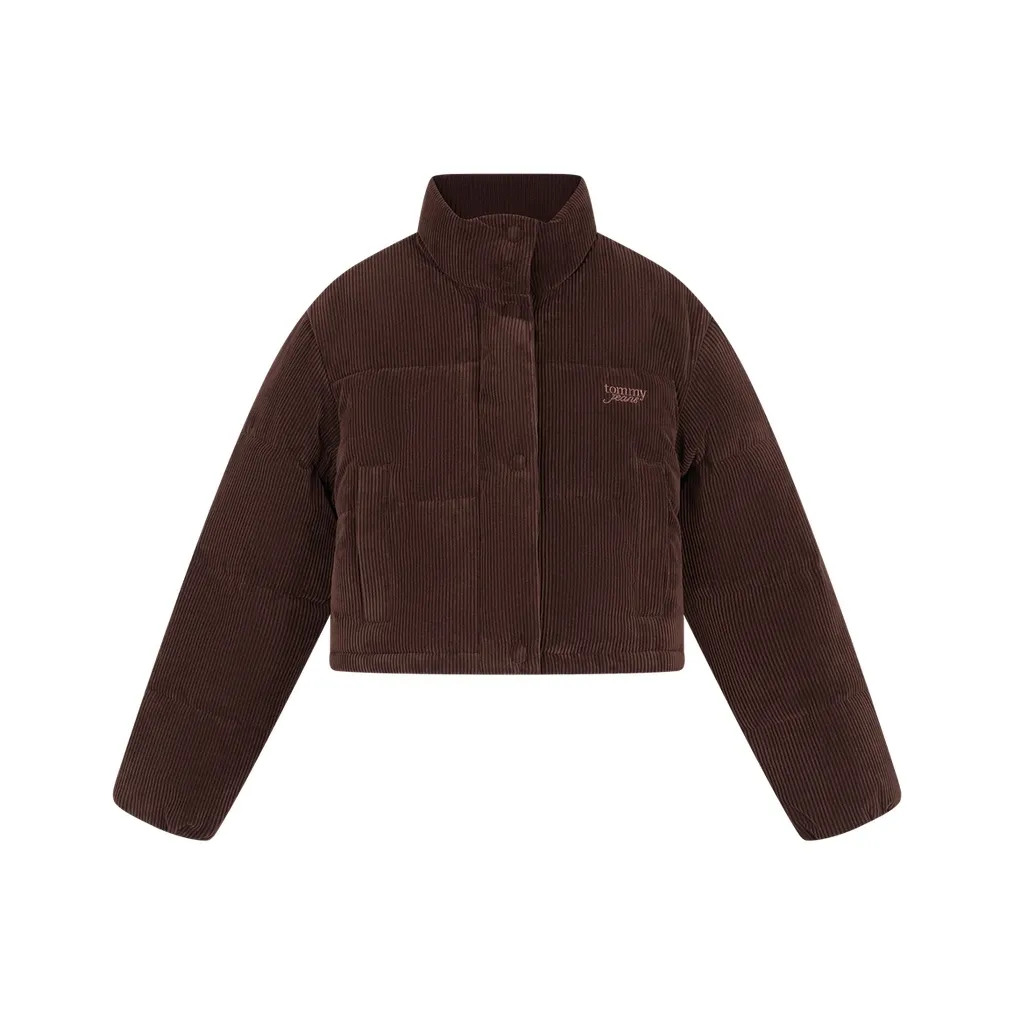 Tommy Hilfiger Хлопковый пуховик женский