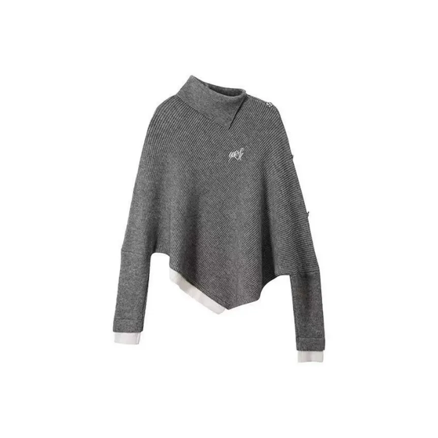 EMDPN Верхняя одежда Плащ Трикотажная ткань Топ Женские