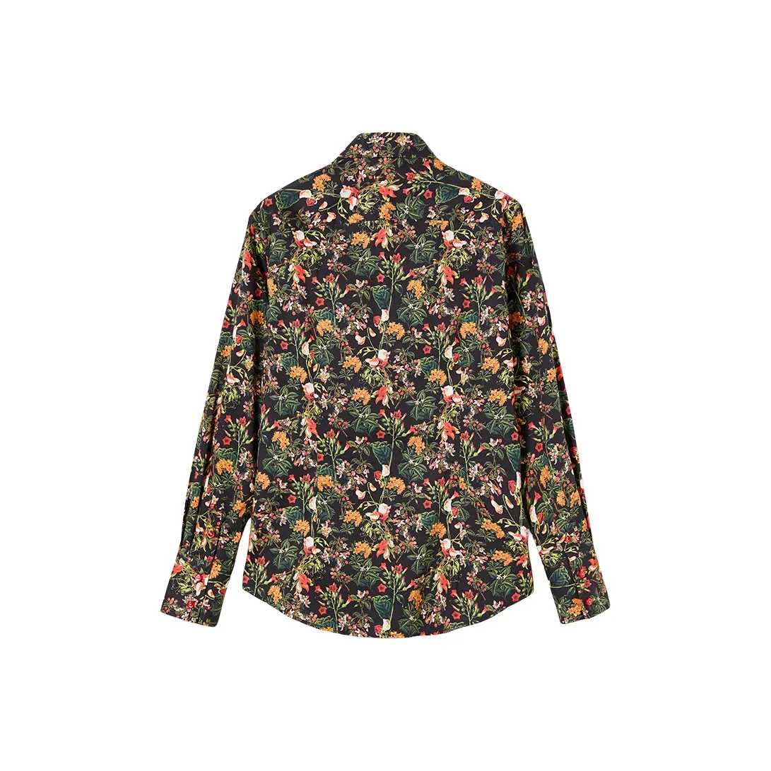 COTON DOUX С принтом длинный рукав стандартная рубашка женская