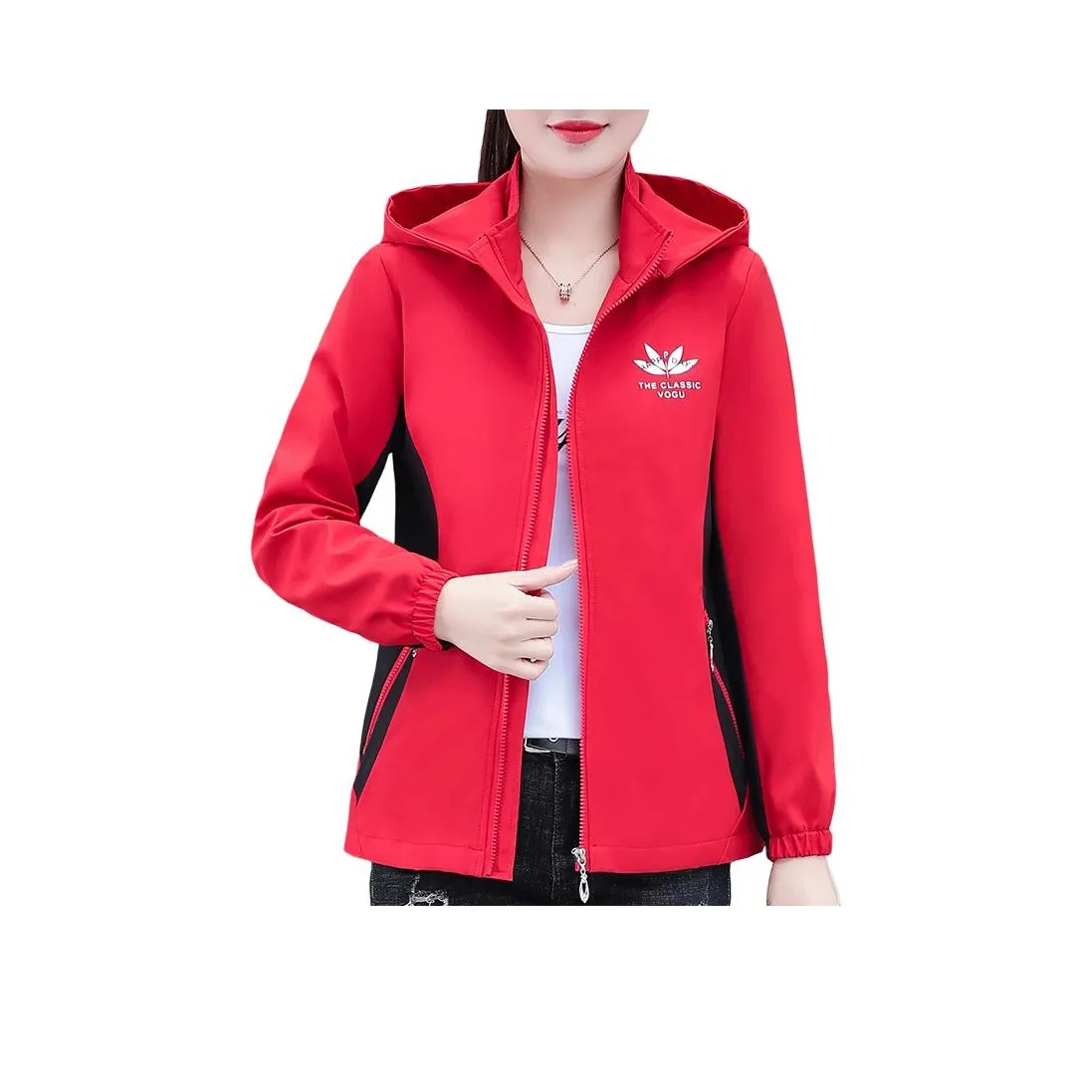 The Temptation Of The Muse С капюшоном Повседневная Куртка Женская