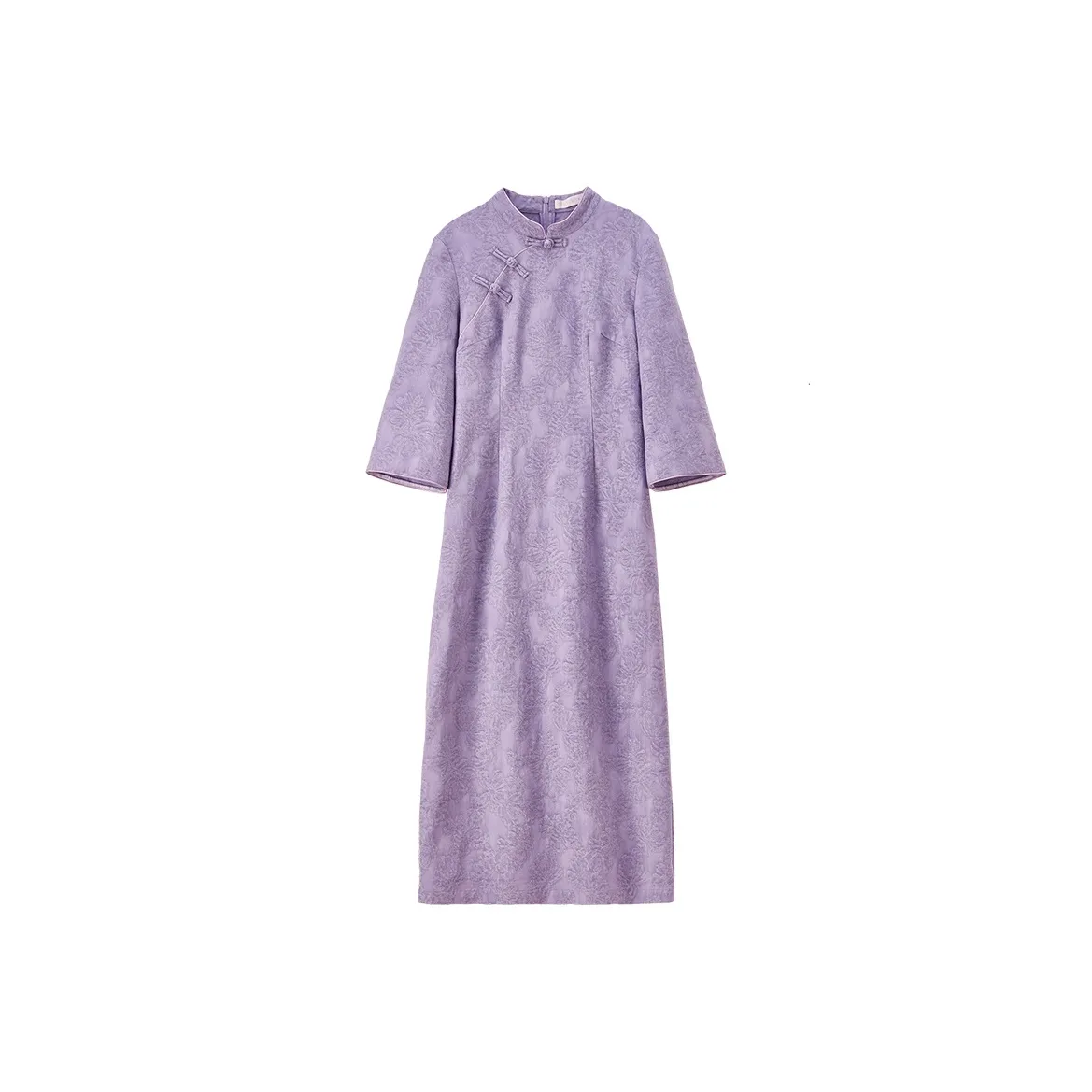 SENTUBILA Фиолетовый Женские Длинные Платья с Длинными Рукавами