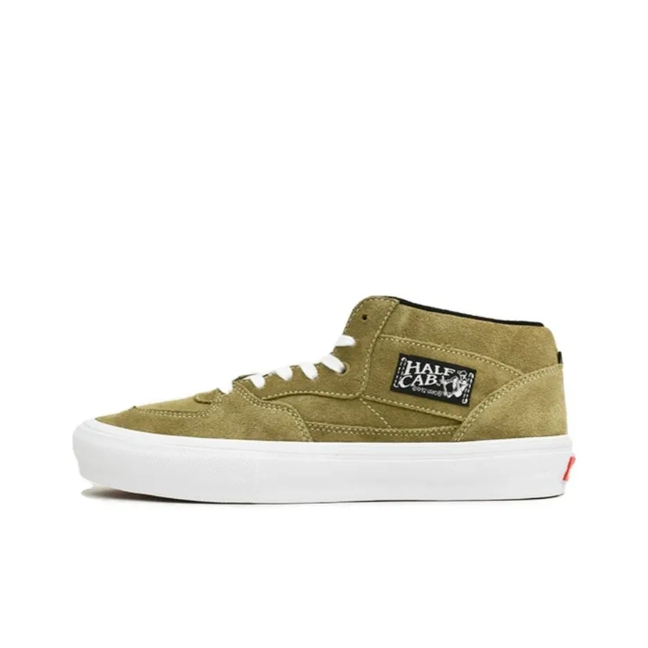 VANS Высокие Кроссовки для скейтбординга Унисекс Коричневый Черный