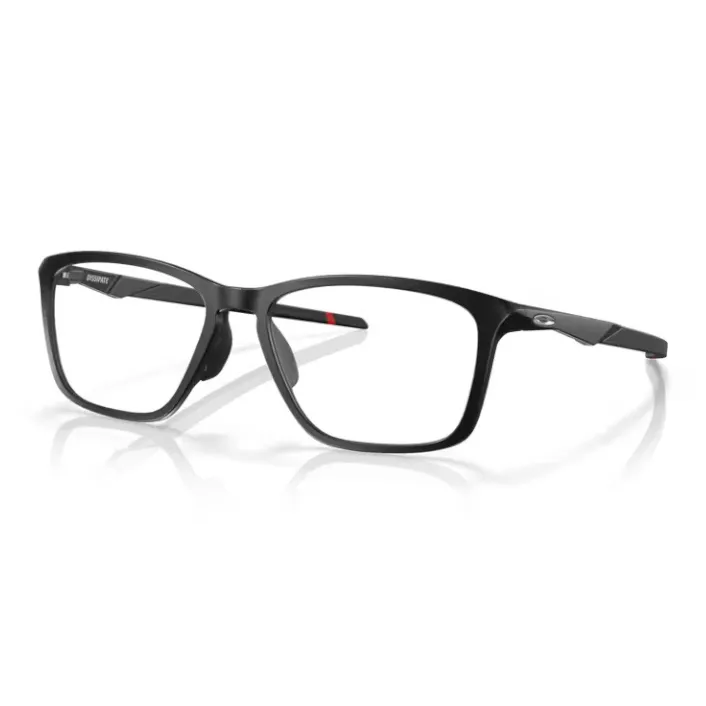 Oakley Rectangular Оправы для очков Унисекс Черный