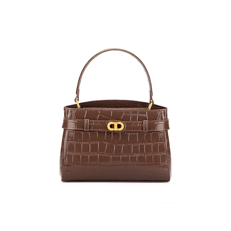 Carnival Keep Коровья кожа Сумка Kelly Сумка через плечо Сумка на плечо Сумка обычная Женская Кофейная Премиум Серый