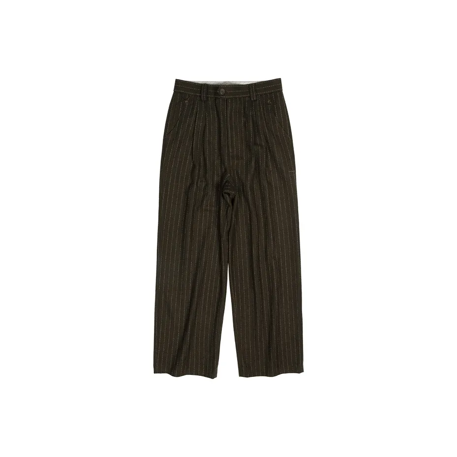 CHEMIST CREATIONS Ivy Tweed Suit Pants Unisex CHEMIST CREATIONS Цвет плюща Твид Костюмные брюки Унисекс