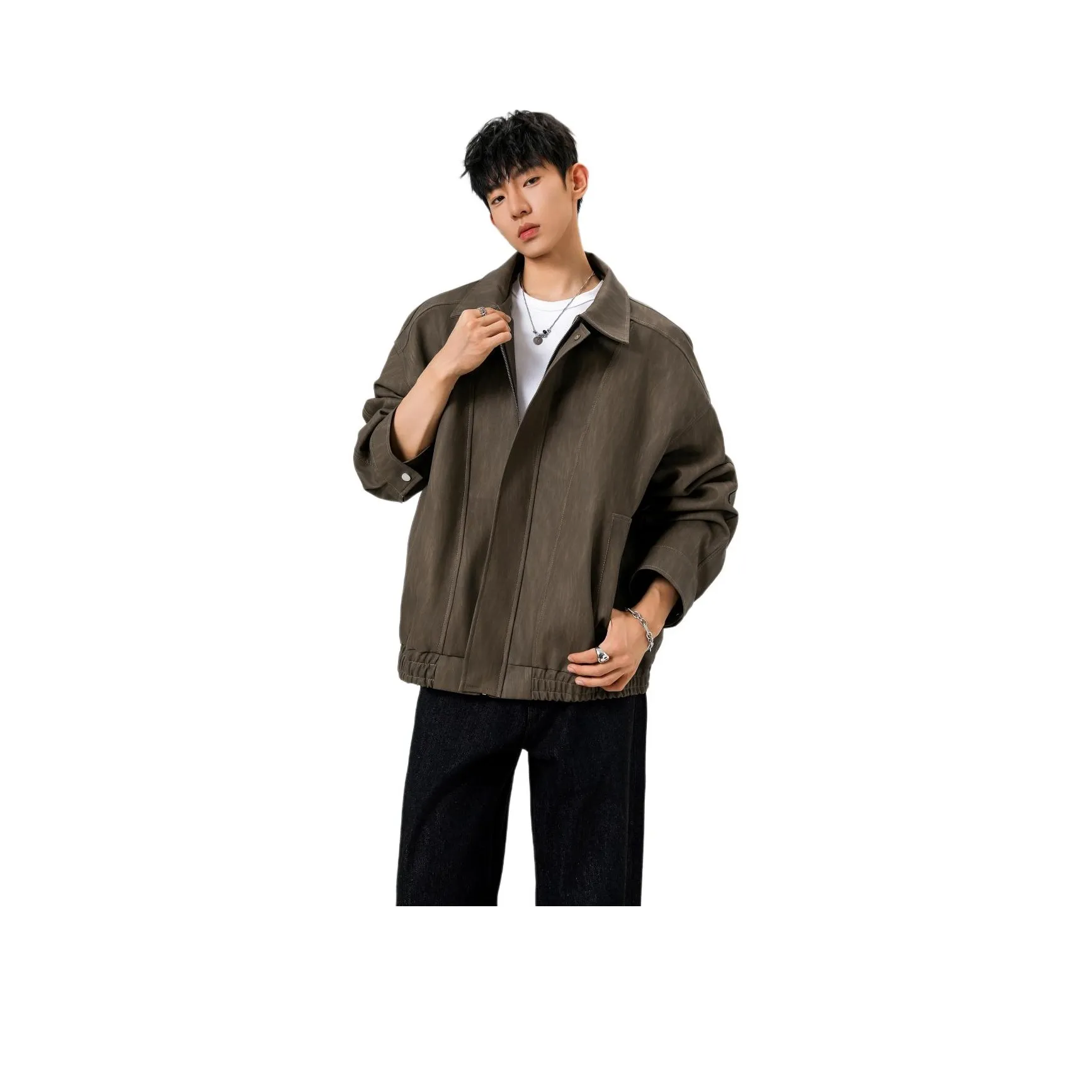 DIBINSAI STUDIO Кожа Куртка Унисекс