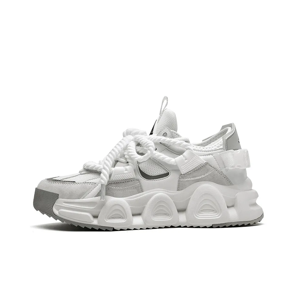 Masongarments Storm 1 Wear-Resistant Breathable Height Increasing Low-Top Chunky Sneakers Unisex Exclusive Box