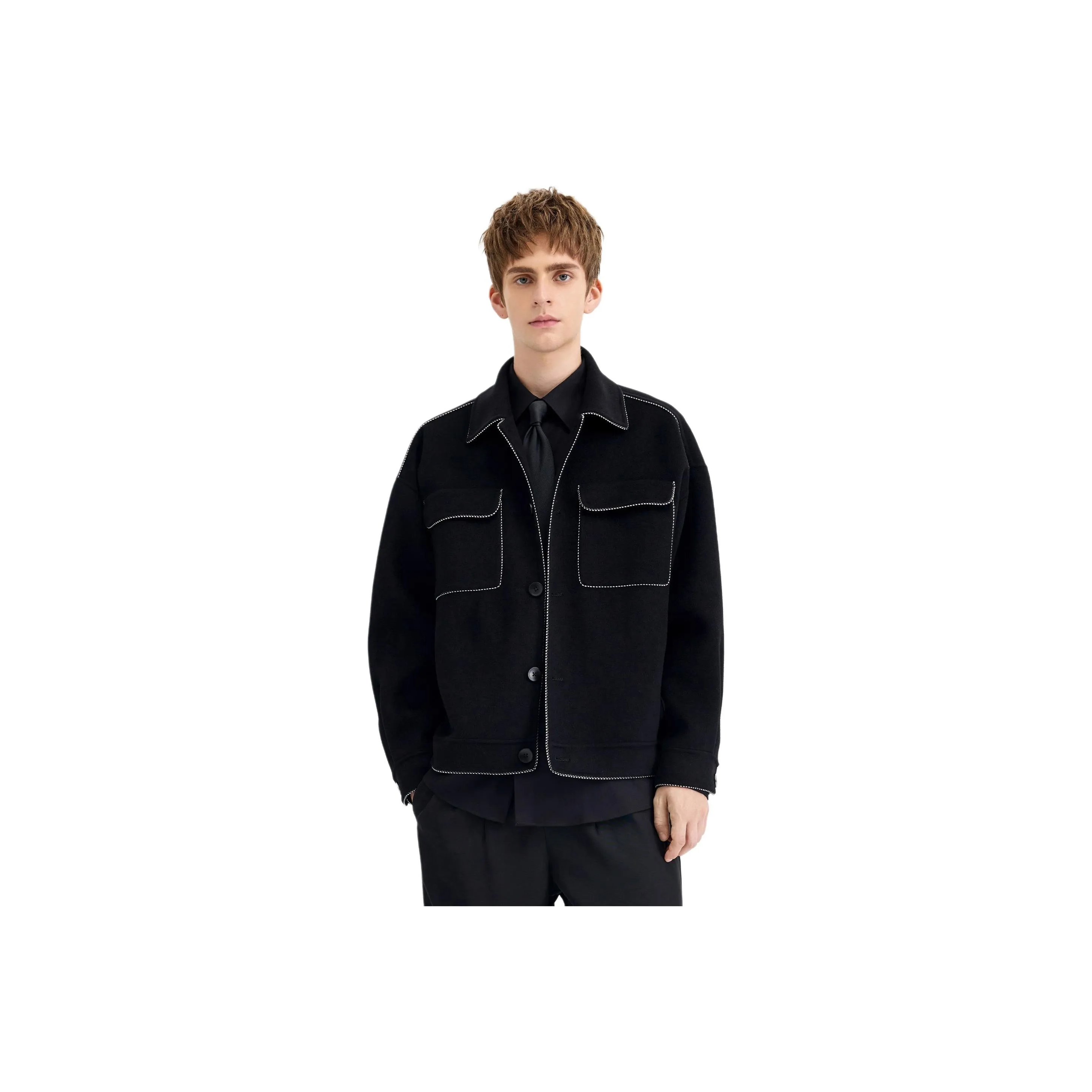 WILD LEADER Vedri Двойная сторона Шерстяная Куртка Унисекс