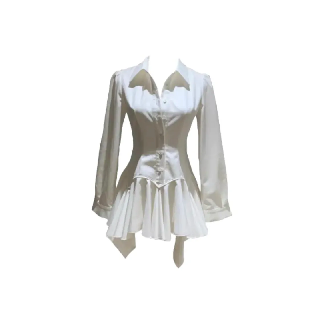 Little LU Studios Длинное платье с длинными рукавами женское