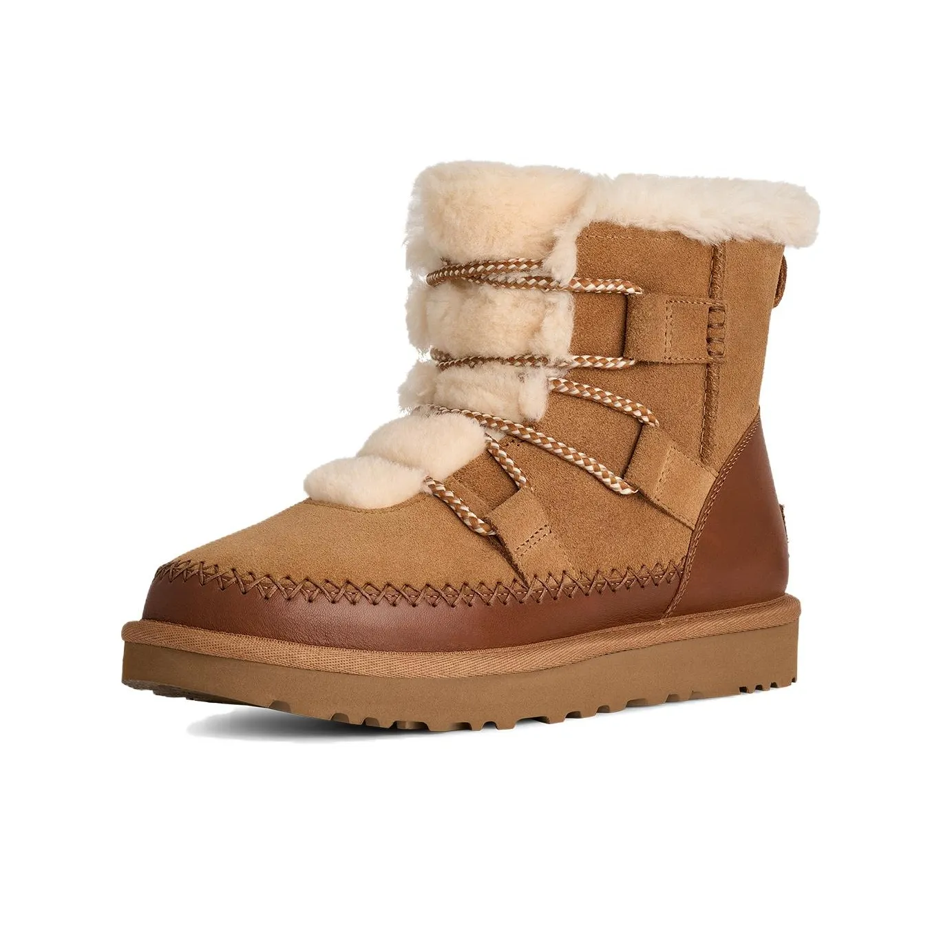 UGG Classic Novelty Короткий Сноубутсы Женские Каштановый