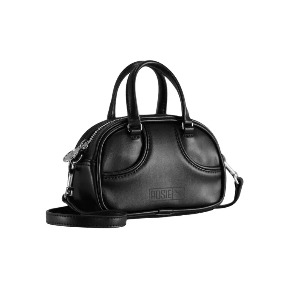 PUMA Розовый Коллаборация Искусственная кожа Сумка для боулинга Сумка Женская Черная