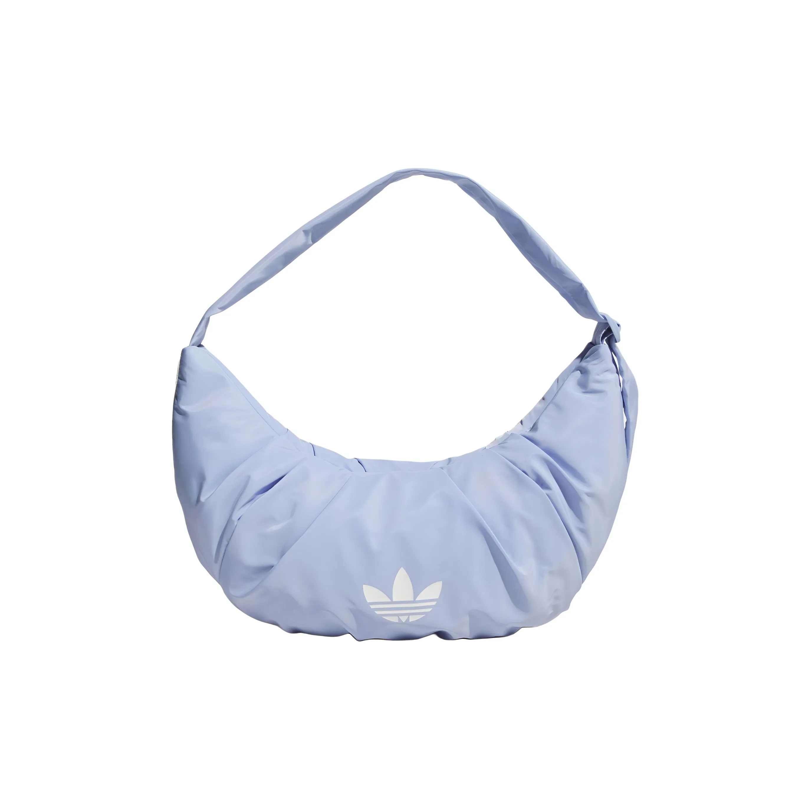 Adidas Originals Полиэстер Круассан Сумка Облачная Сумка Плечевая Сумка Большая Унисекс Light Синий