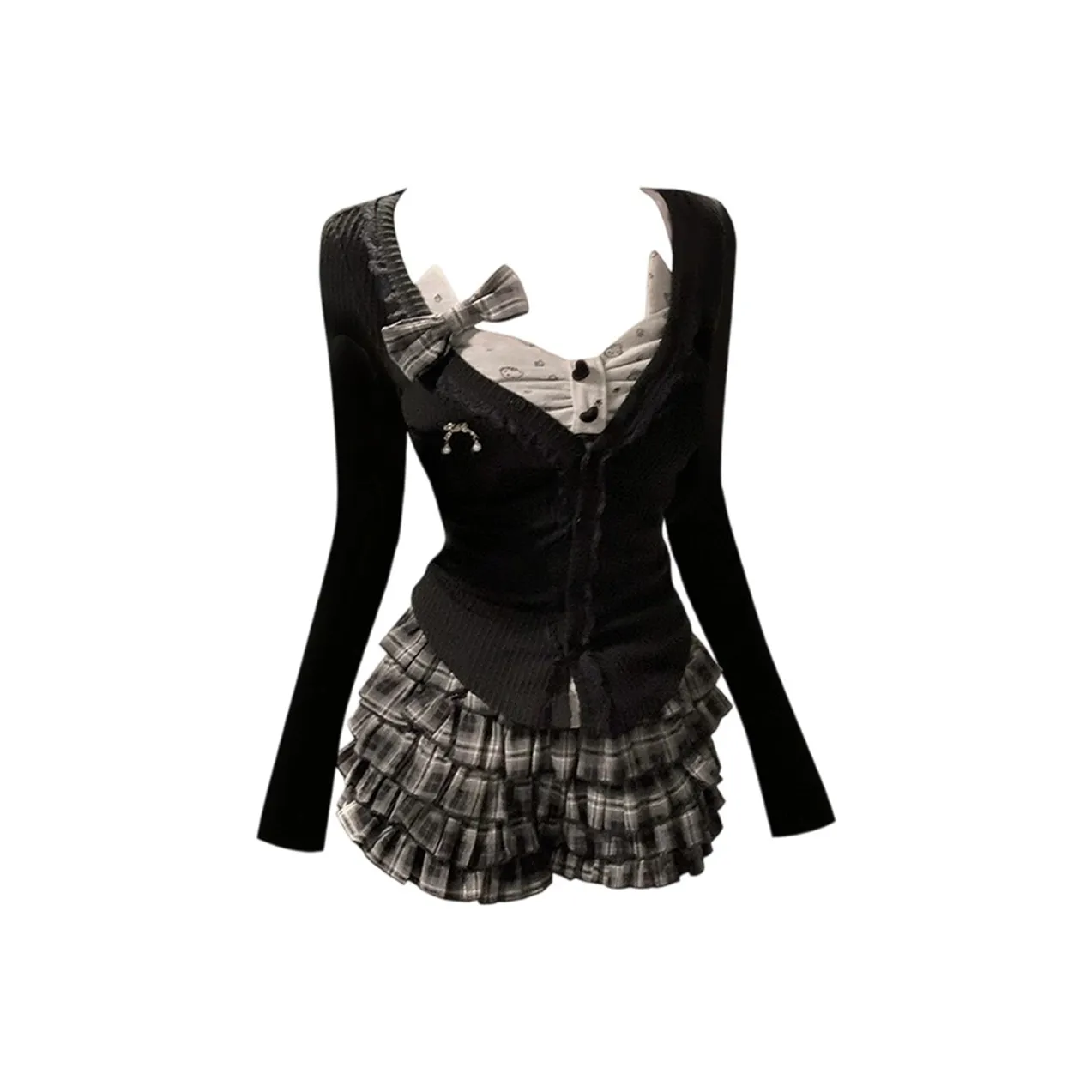 GRAYISMOON Женские Комплекты с Юбкой