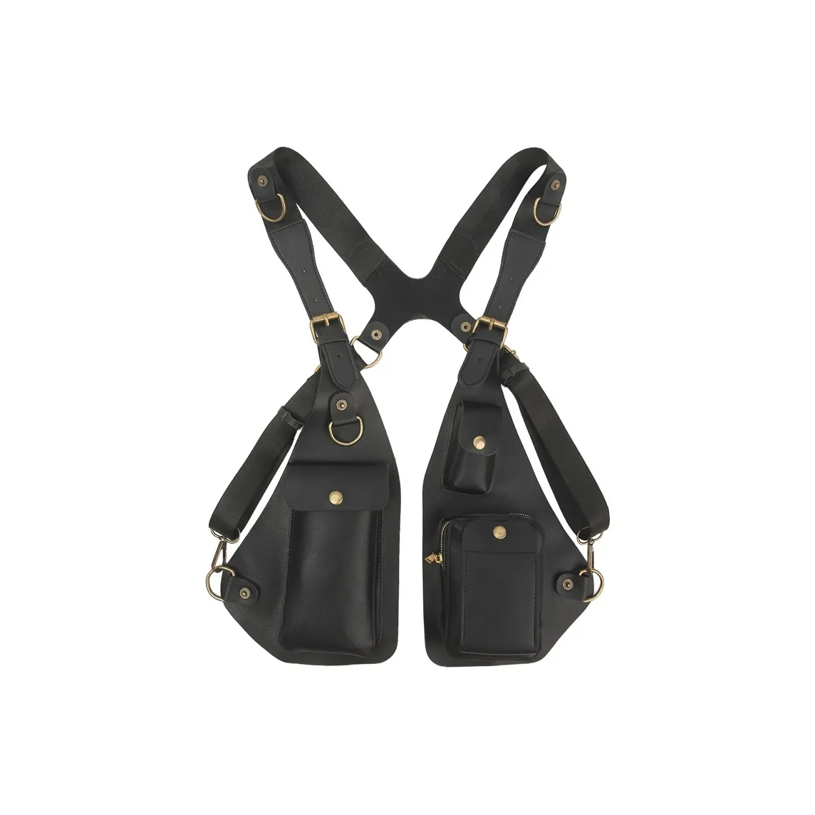 HAWA ПУ (полиуретан) Sling Сумка Стандартная Мужская Черная Коричневая