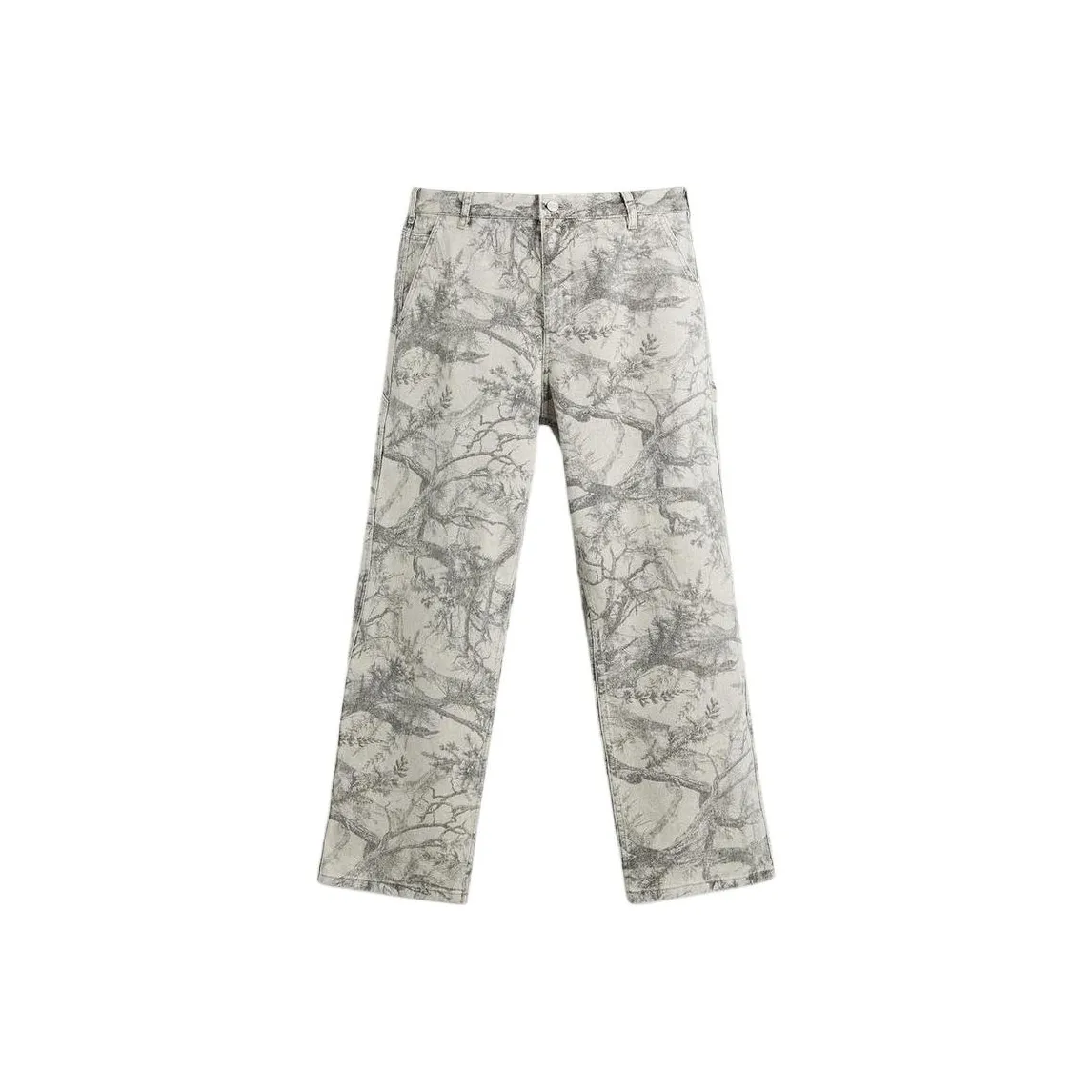 ZARA Light Gray Men's Casual Pants ZARA Светло-серые Мужские Повседневные Штаны