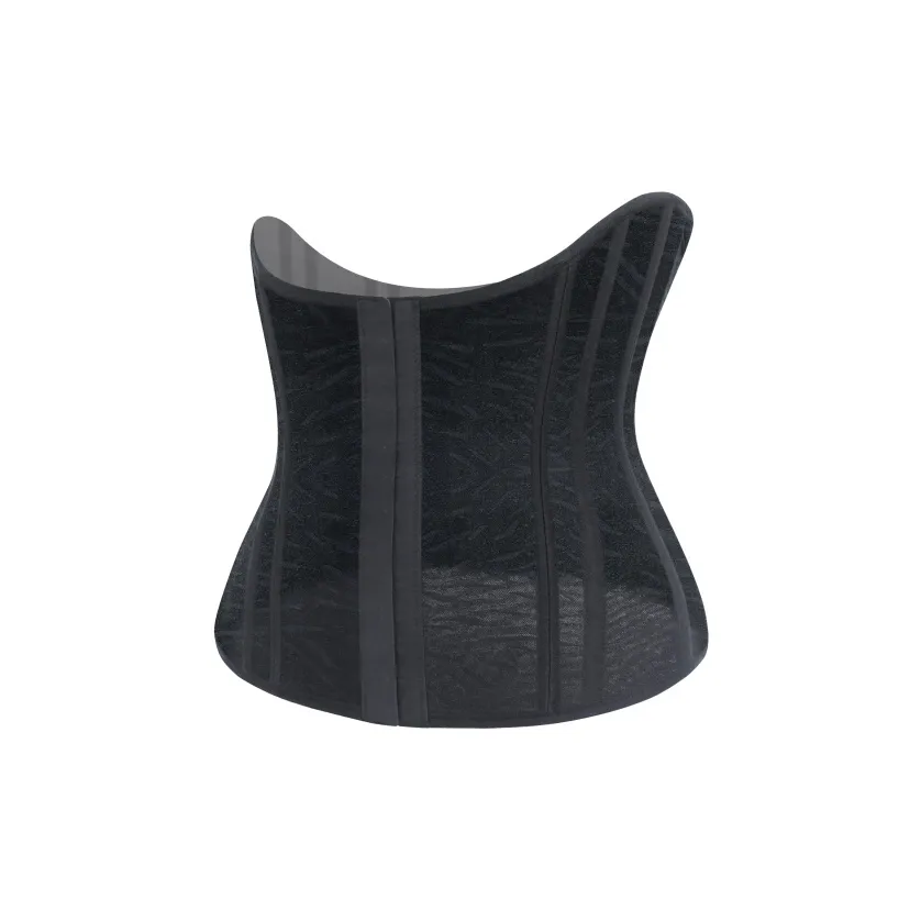 SUJIIN Элегантный черный женский корсет для талии