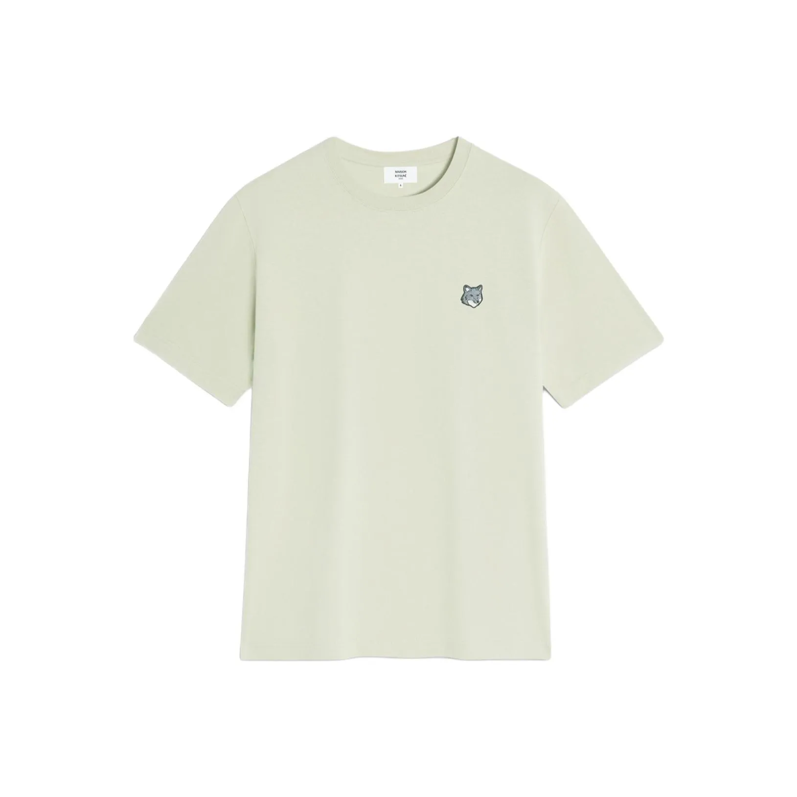 Maison Kitsune Бежевые Мужские T-рубашки