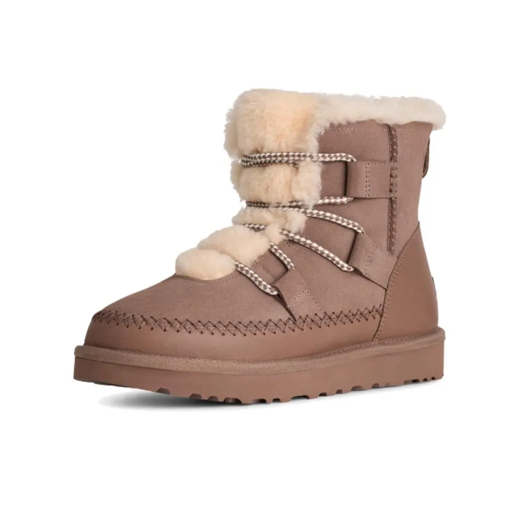 UGG Classic Novelty Короткий Сноубутсы Женские Олень Коричневый