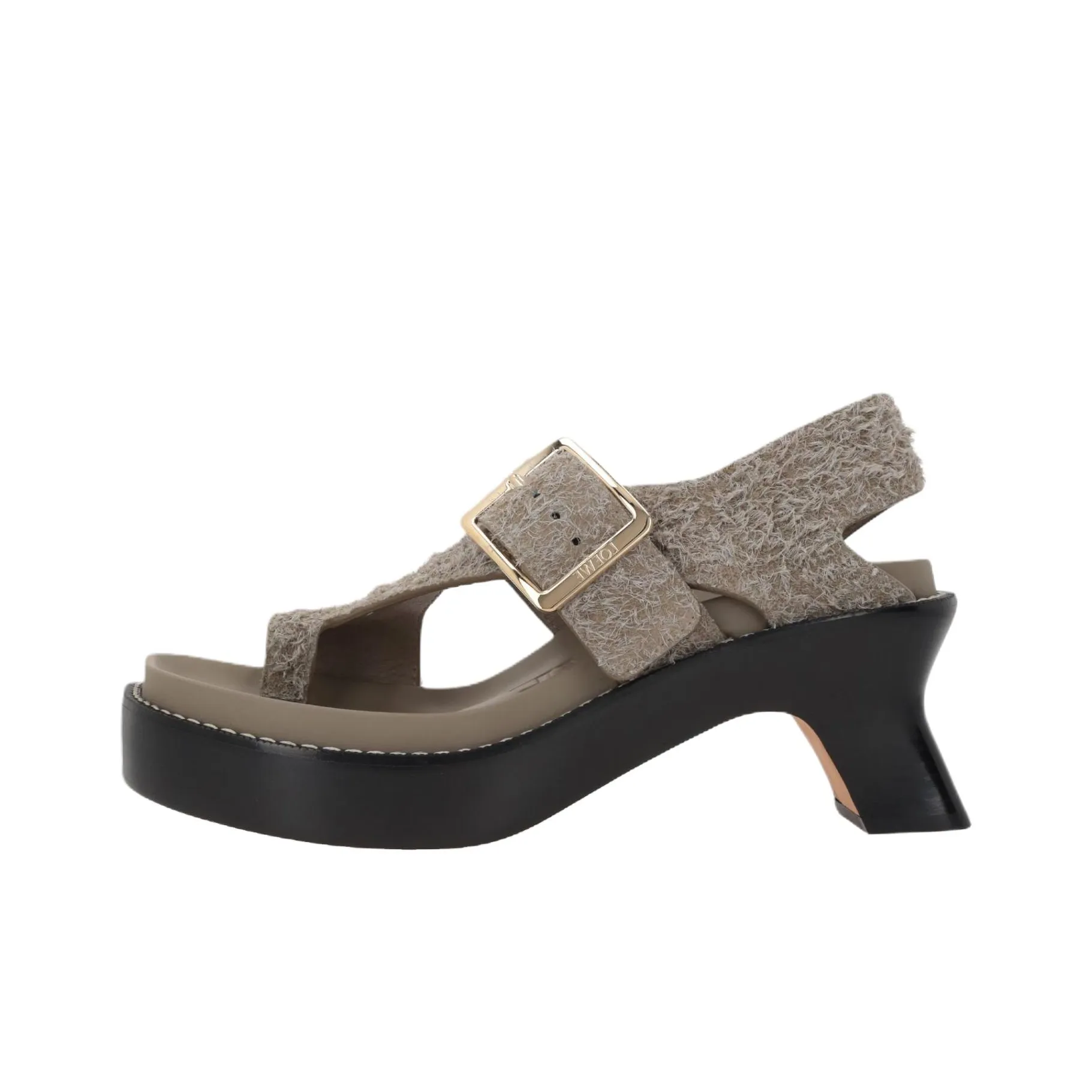 LOEWE Ease 90mm Suede Sandals