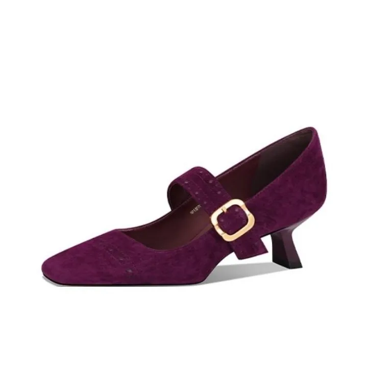 JESSICA SOPHIA Грубый каблук Туфли Мэри Джейн Женские