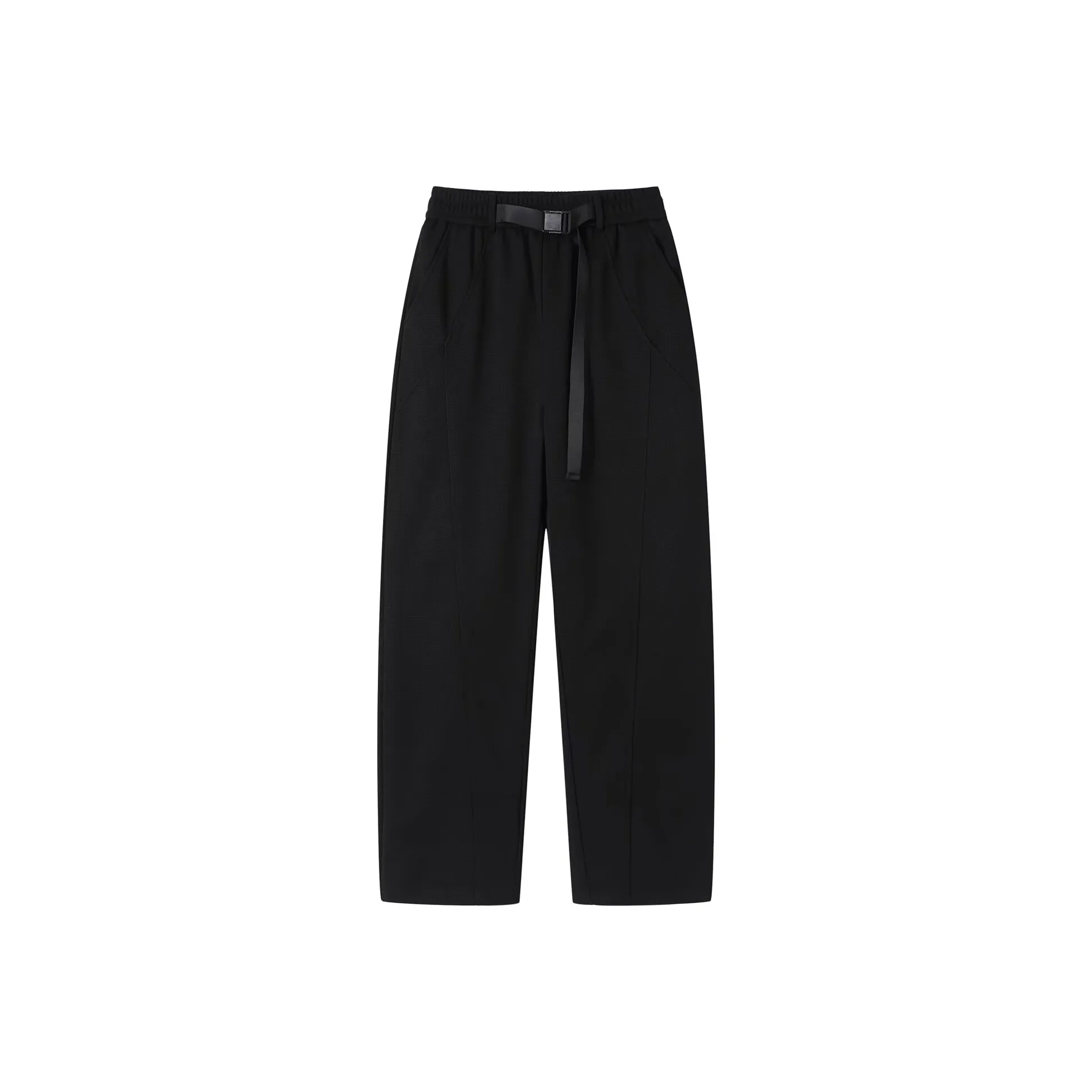 TONYBEAR Plus Size Loose Fit Flowing Wide Pants Casual Pants Men's