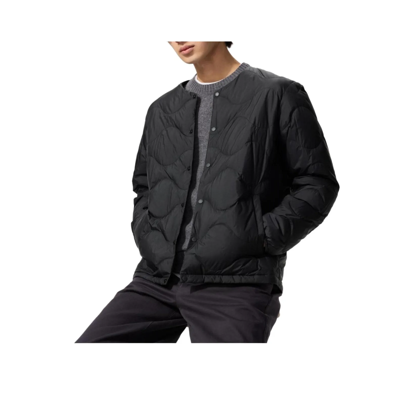 UNIQLO Черный Унисекс Пуховики