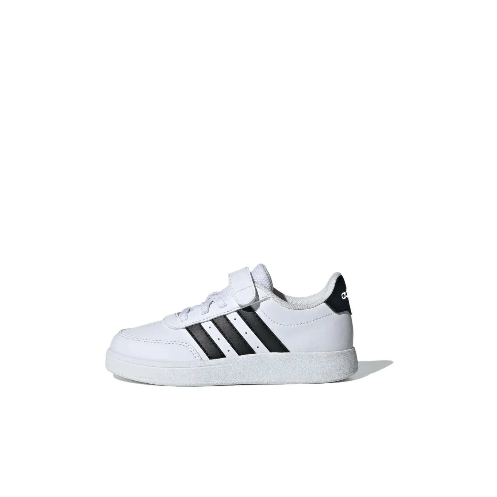 Adidas BREAKNET 2,0 Slip-resistant Anti KICK Low Top Детские Скейтбординги Белый Детский