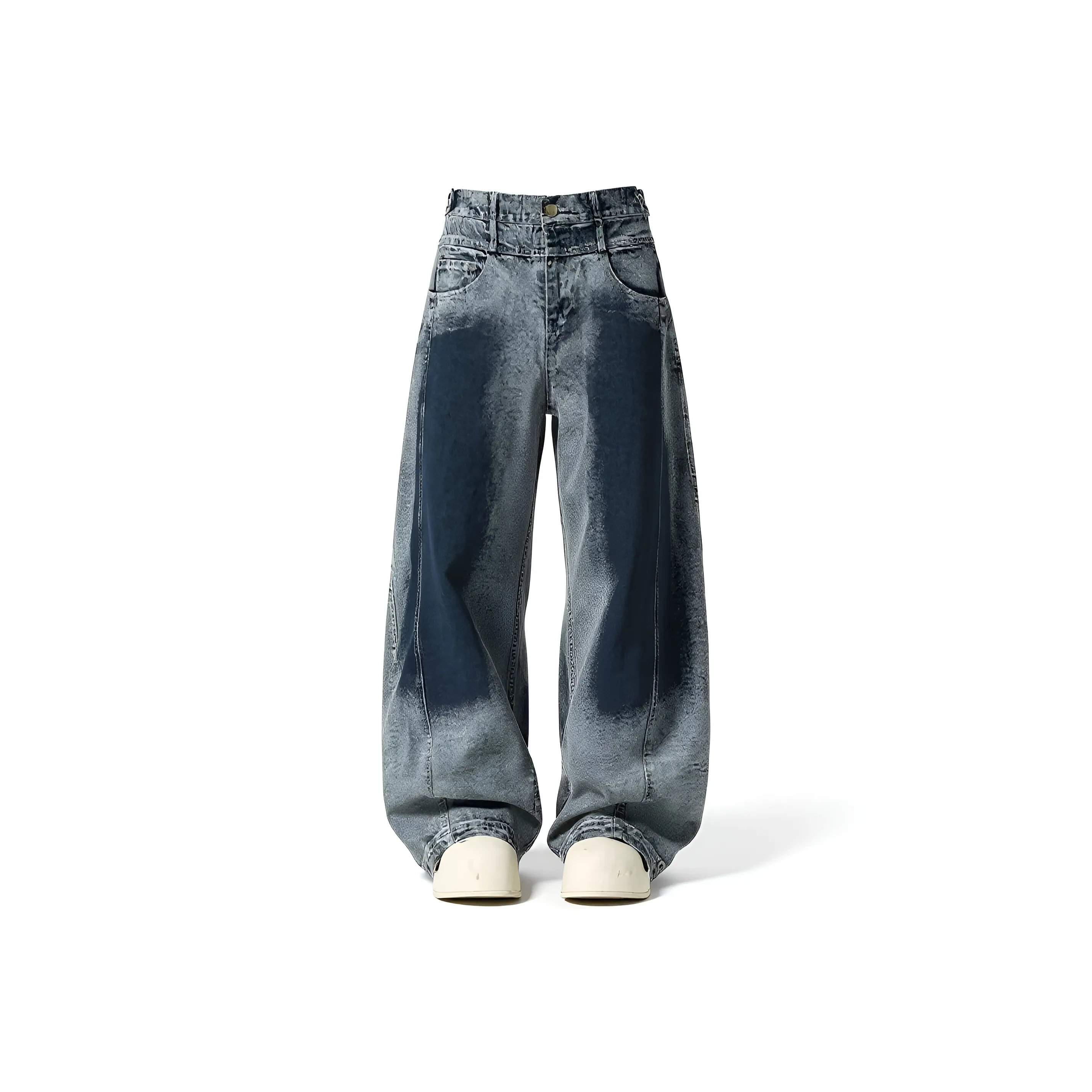 Masongarments Blue Unisex Jeans Масонгарментс Синий Унисекс Джинсы
