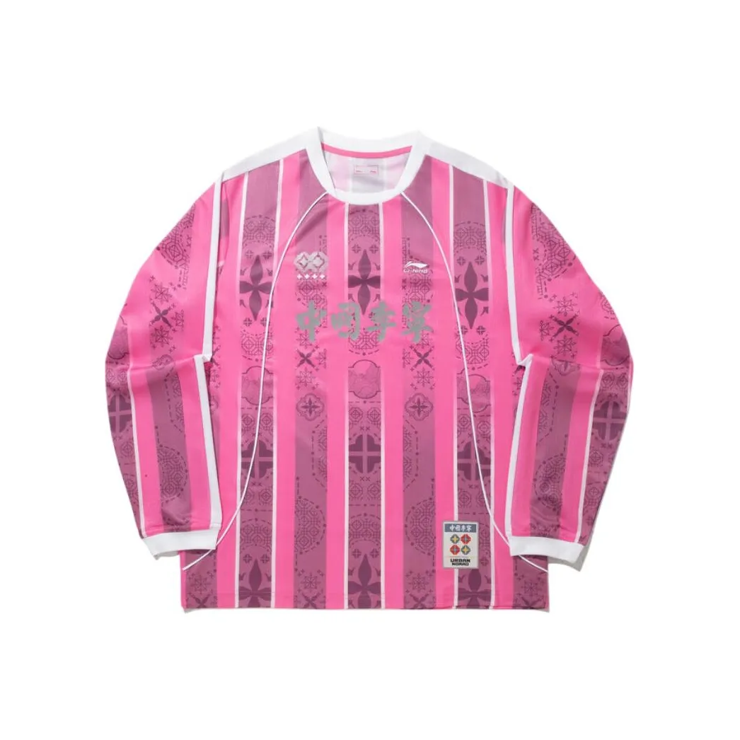 Лайнер Розовый и Белый Группа Унисекс T-рубашки