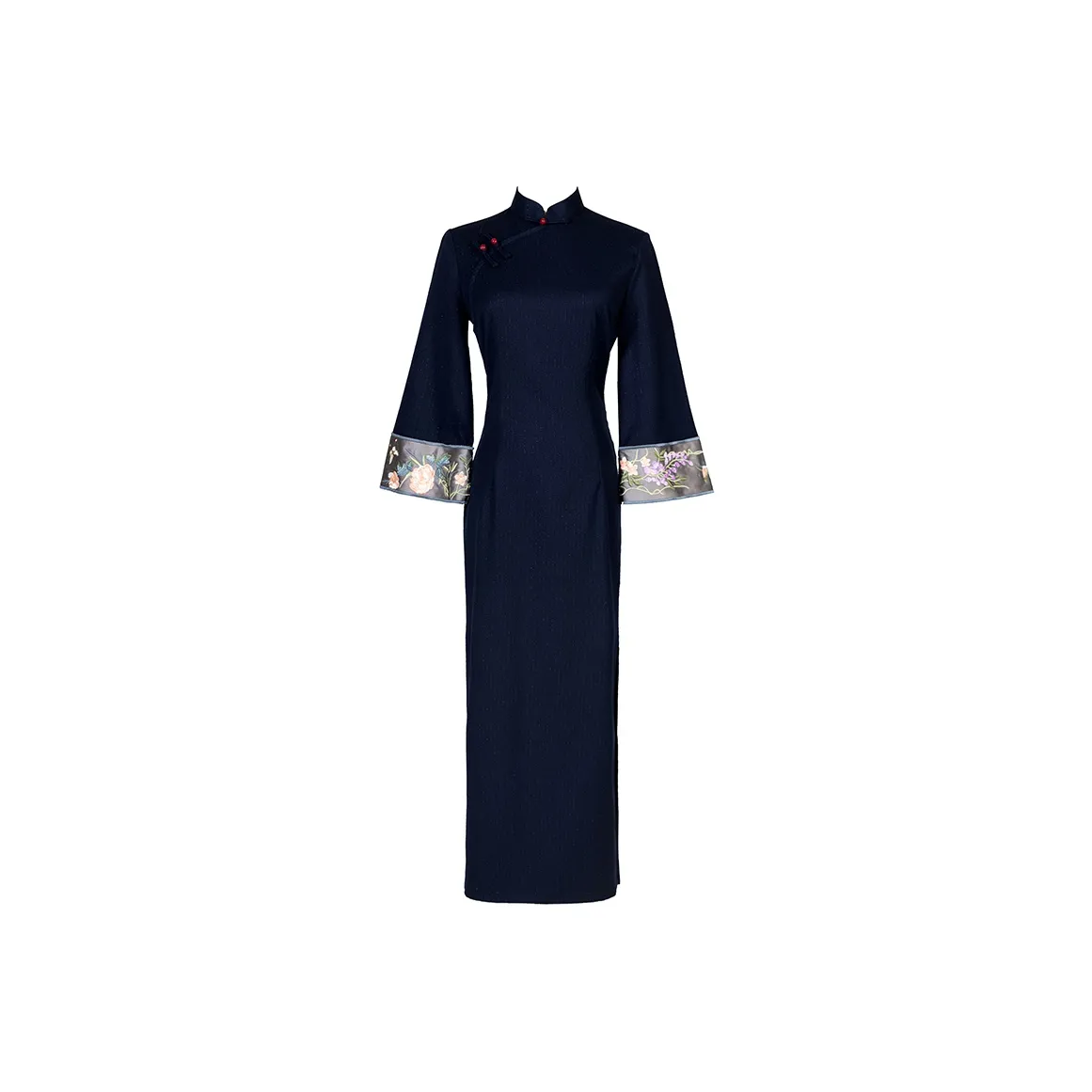 Aghr Длинное платье с длинными рукавами женское