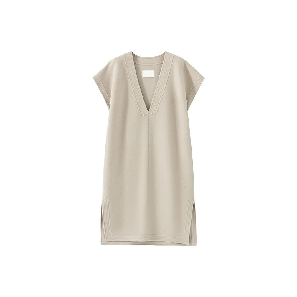 MOSIIMORII Короткое платье с короткими рукавами женское