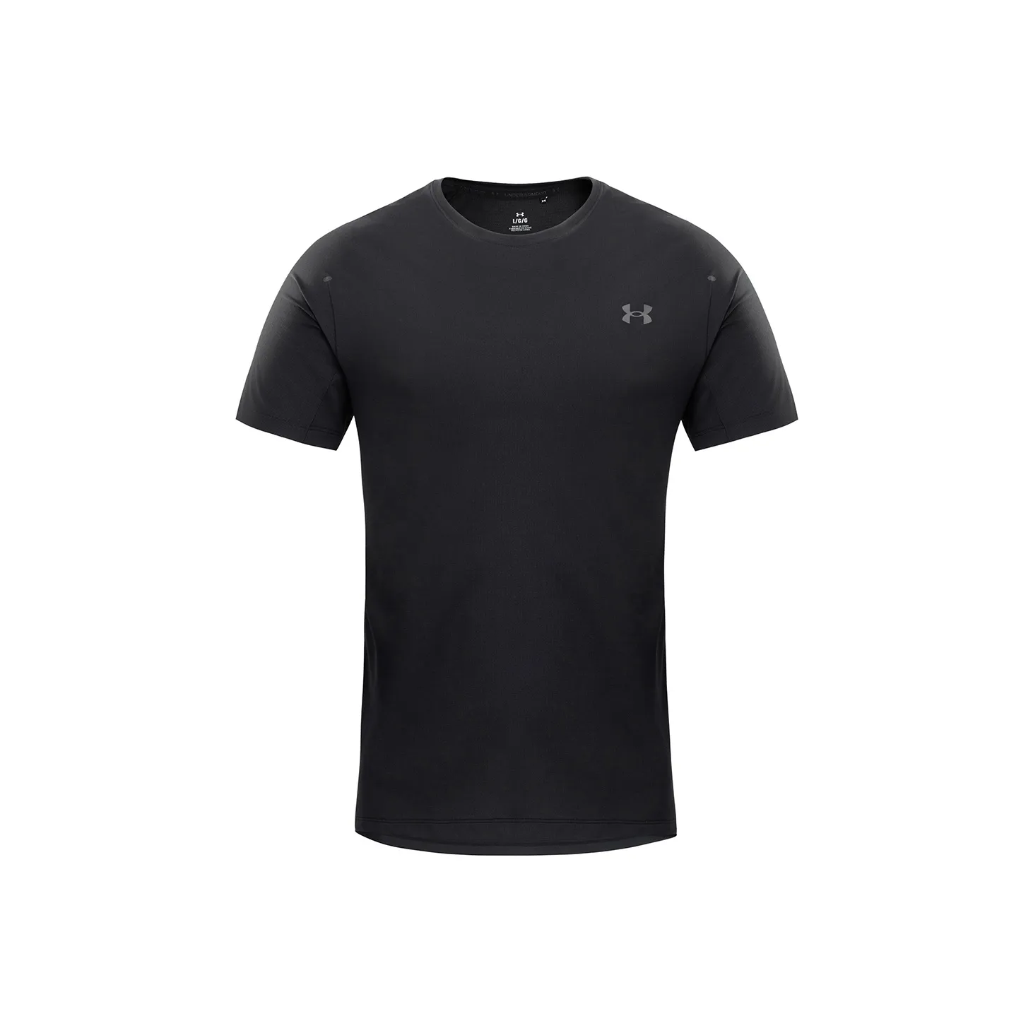 Under Armour Сумеречный Черный Мужской Быстросохнущая T-Рубашка